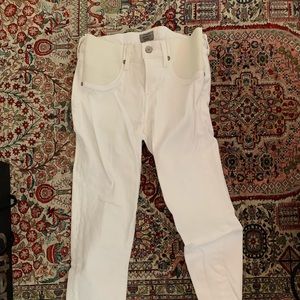 Citizens of humanity maternity white denim